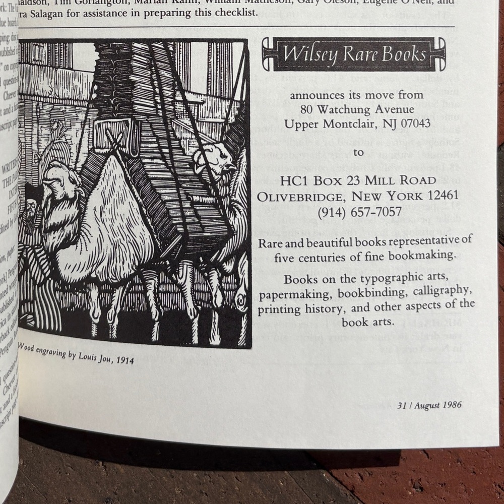 American Book Collector August 1986 Half Devil Half Priest Victorian Rare Books - Picture 3 of 9